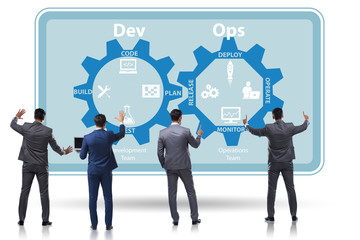 DevOps software development IT concept