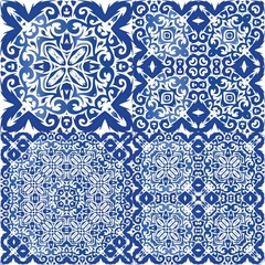Portuguese vintage azulejo tiles.
