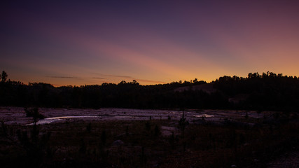 atardecer