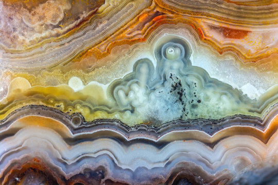 Multicolored Crazy Lace Agate