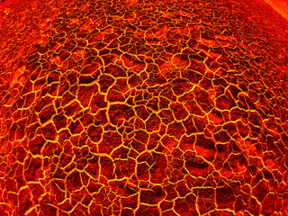 Lush lava. red lava texture background