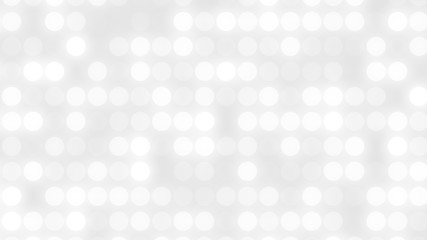 Dot white gray pattern gradient texture background. Abstract  technology big data digital background. 3d rendering.