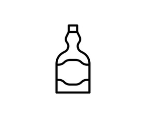 Alcohol line icon