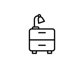 Cabinet line icon