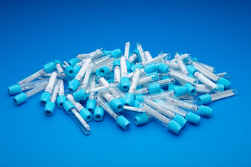 maladie, tubes a essais