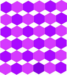 Fototapeta premium Pink and Purple Octagon Pattern