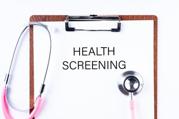 Medical concept, stethoscope