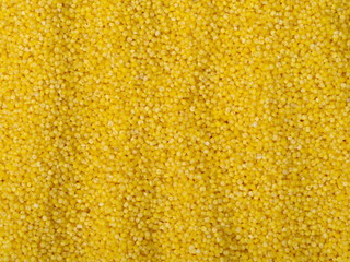 Millet yellow background