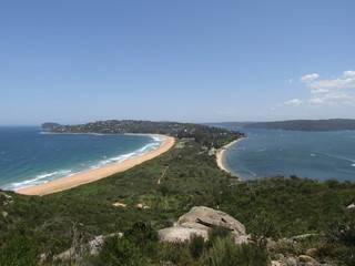 view of the sea and beach