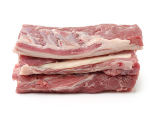 Pork Tenderloin on the white background