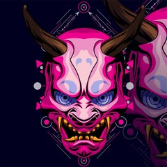 ONI RINGGAN GEOMETRIC VALENTINE DARK