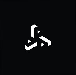 Fototapeta premium Minimal elegant monogram art logo. Outstanding professional trendy awesome artistic L LL LLL initial based Alphabet icon logo. Premium Business logo White color on black background