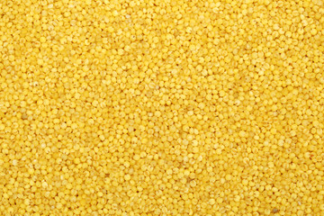 Millet yellow background