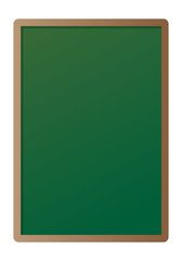Fototapeta premium 黒板のイラスト 縦位置 無地