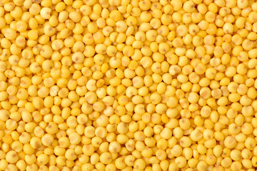 Millet yellow background