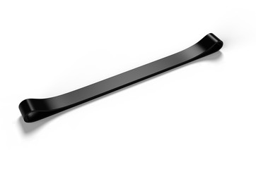 Fitness Resistance  Exercise Loop Band for Branding. 3d render illustration.