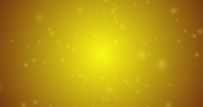 Stars shine effect background on glod screen animation. Christmas decoration.