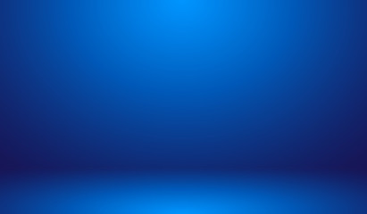 Dark Blue Gradient Background Room Studio Interior Under Water illustration