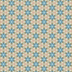 Seamless oriental pattern with geometric ornaments. Arabic seamless texture background.