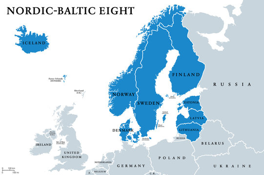 world map baltic sea