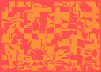 Abstract Random Color Polygones Generative Art background illustration