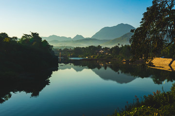 Fototapeta premium lake in forest