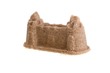 sand isolated on white background