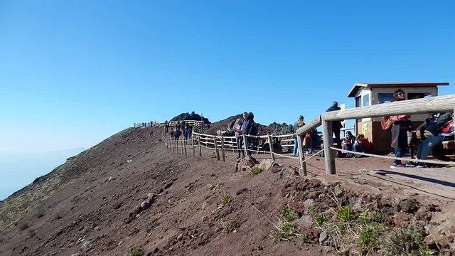 Vesuvio - Time lapse dal rifugio La Capannuccia