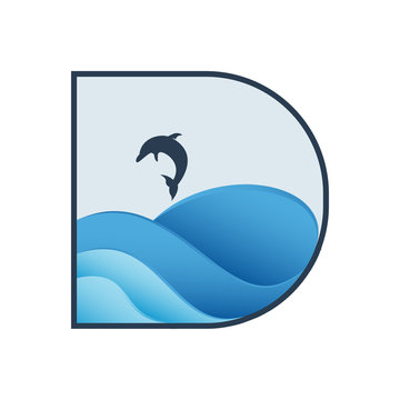 Dolhin Logo Template