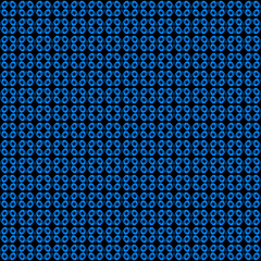 Pattern with repetitive geometric shapes covering the background. Illustration with colored motif usable for web, cards, digital graphics, packaging, objects and artistic decorations.