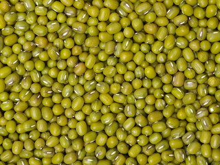 Mung beans background texture, background pattern