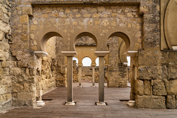 Palace of Medina Azahara near Cordoba in Andalusia, Spain