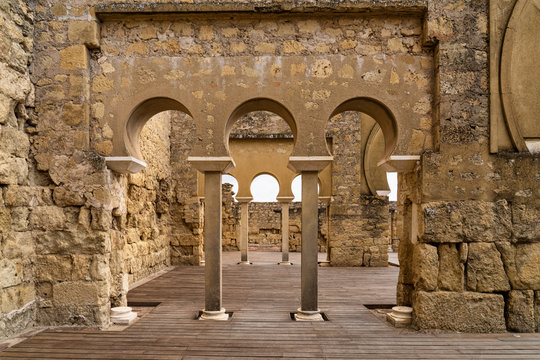 Palace of Medina Azahara near Cordoba in Andalusia, Spain