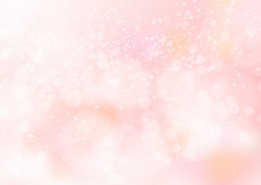 ピンク色グラデーションのキラキラ光イメージ背景