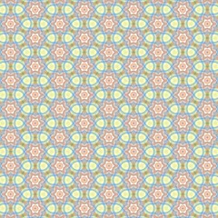 Abstract oriental seamless pattern carpet style