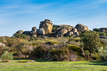 Los Barruecos Natural Monument, Malpartida de Caceres, Extremadura, Spain.