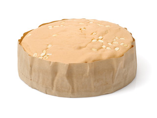 bread on white background