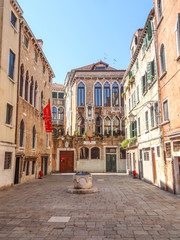 Fototapeta na wymiar Venedig Altstadt und Sehenswürdigkeiten