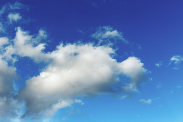 Naklejka na ściany i meble Clouds in the blue sky