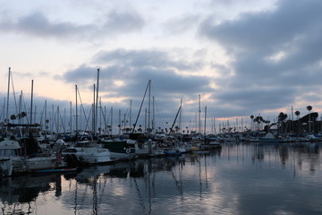 Fototapeta na wymiar yachts in the marina