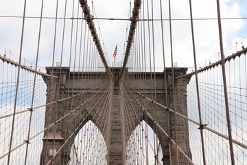 brooklyn bridge in new york