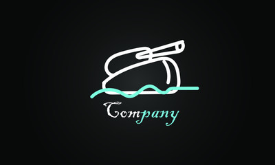 abstract art warship logo templates