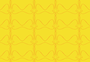 Naklejka premium Seamless pattern design with floral background elements, beautiful ornaments