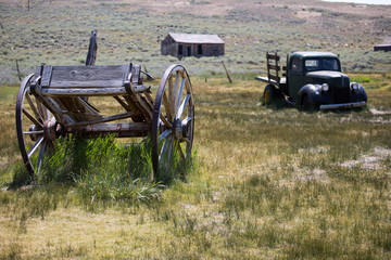 Abandoned property in California ghost town