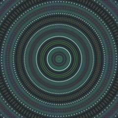 Round gradient mandala. mandala Illustration in green and pink colors. Mandala with floral patterns. Seamless pattern with a kaleidoscope