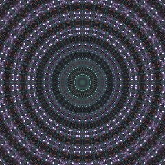 Round gradient mandala. mandala Illustration in green and pink colors. Mandala with floral patterns. Seamless pattern with a kaleidoscope