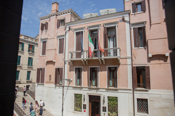 ancient buildings in venice