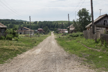 road in the countryside