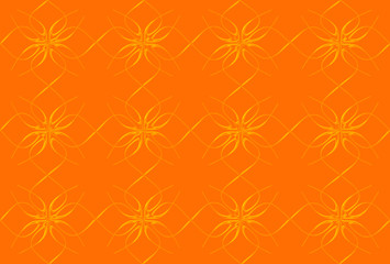 Seamless pattern design with floral background elements, beautiful ornaments