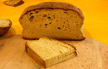 sliced whole wheat bread delicious